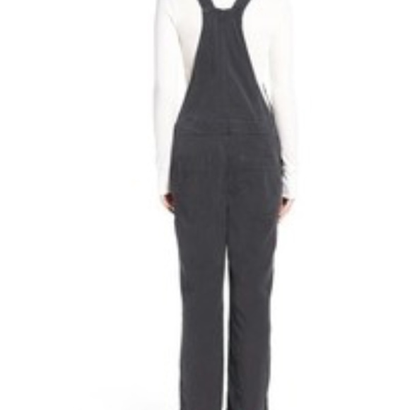 James Perse Los Angeles black 100% cotton overalls * read description  Charcoal - Picture 11 of 11